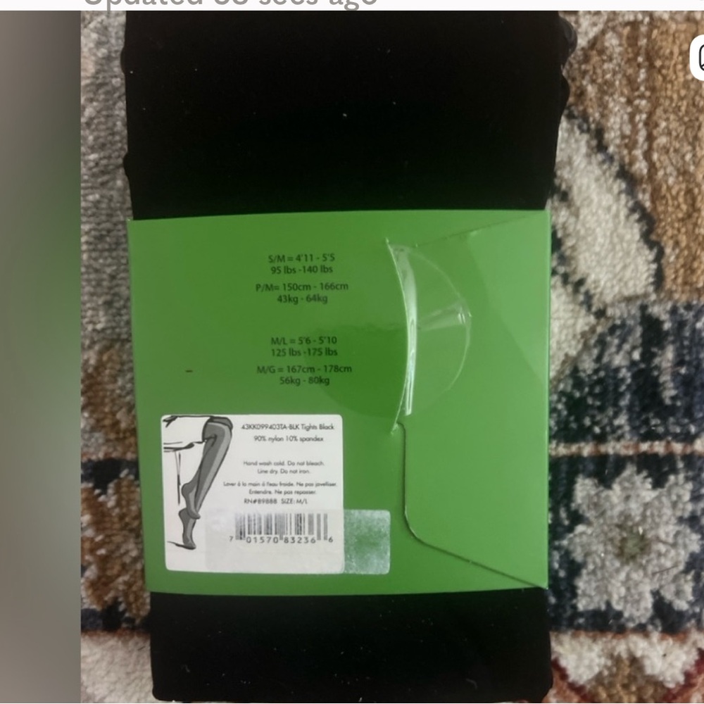 Kate Spade Black and Green Cell Phone Accessory - Picture 2 of 2